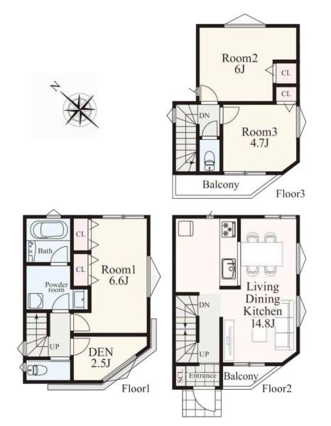 横浜市保土ケ谷区明神台の新築一戸建