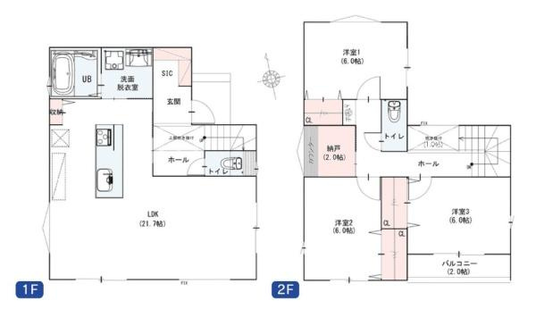 川崎市麻生区千代ケ丘６丁目の新築一戸建