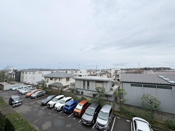 多摩川久地パークハイツのその他|バルコニーからの眺望です。