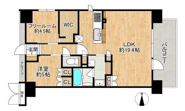 【間取り】 | アービング荒本駅前通りＡＮＮＥＸ
