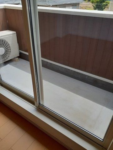 シェーネ　Ａのバルコニー