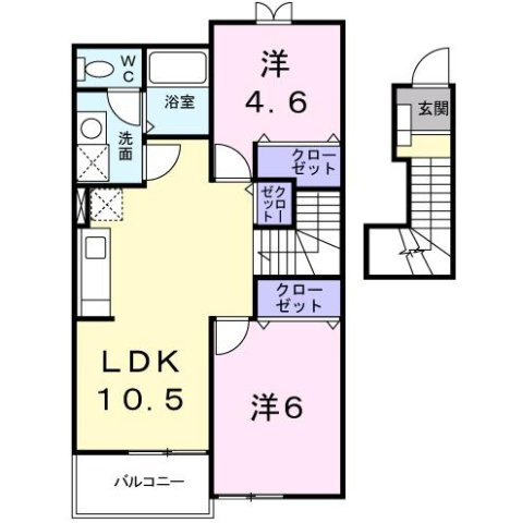 【間取り】 | アビタシオンＮⅠ