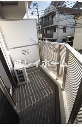 フォーレ山﨑のバルコニー