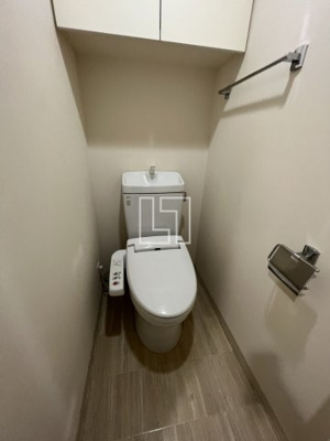 【トイレ】 | QCフラット北堀江 | QCフラット北堀江（キューシーフラット北堀江） 温水洗浄便座