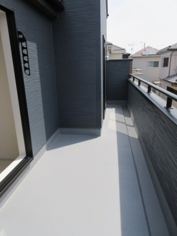 【仲介手数料無料】新築戸建　深谷市上野台68-1（全4棟）のバルコニー