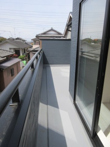 【仲介手数料無料】新築戸建　深谷市上野台68-1（全4棟）のバルコニー