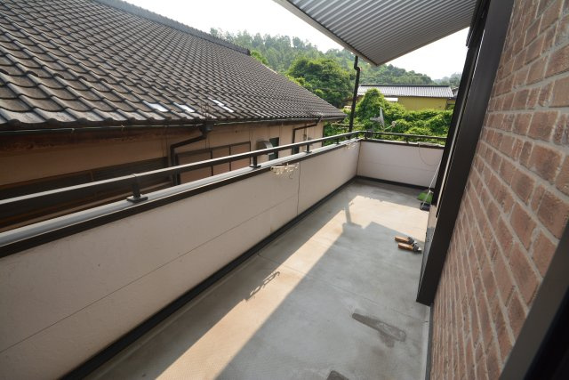 【バルコニー】 | 田川市奈良バルク売り | Vivir石川203号室