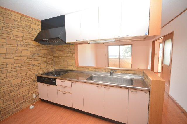 【キッチン】 | 田川市奈良バルク売り | クレアール石川202号室（システムキッン）