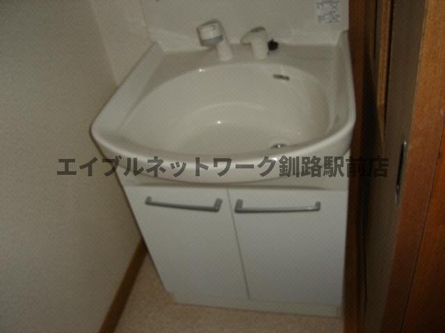 オリーブ２１の洗面所