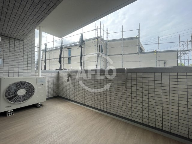 プレジオ三国ASIANのバルコニー|プレジオ三国ASIAN　バルコニー