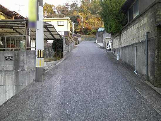 【前面道路含む現地写真】