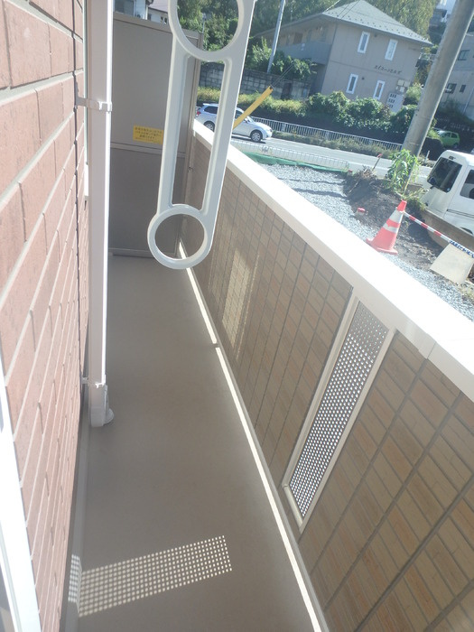 グローリアス　Ⅲのバルコニー