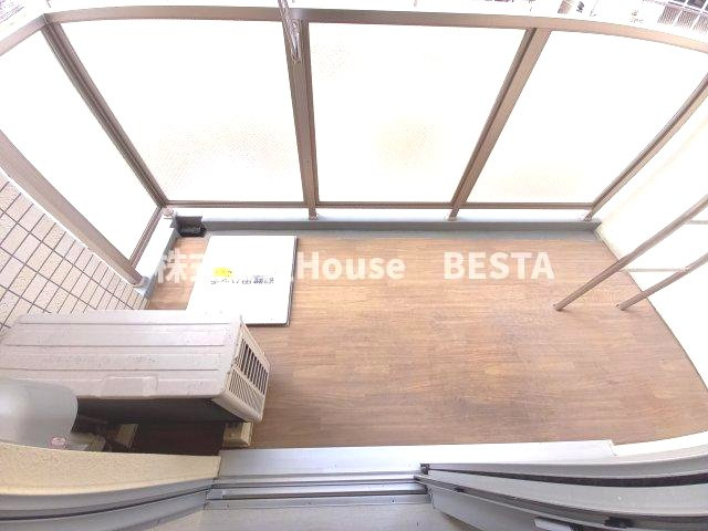 プリオーレ新開地のバルコニー