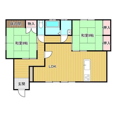 【間取り】 | 中古戸建：熊谷市曙町 | 間取図