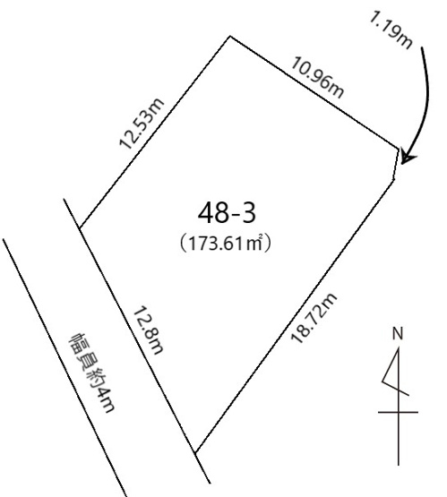 【区画図】 | 中古戸建：熊谷市曙町 | 現地区画図