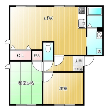 神戸市須磨区南落合１丁目のハイツ
