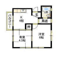 パールハイツの間取り