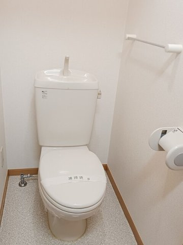アルモニーＢのトイレ|トイレもきれいです