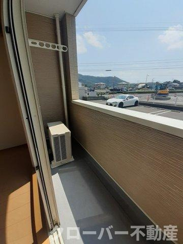 カーサ　ラッフィナートⅡのバルコニー