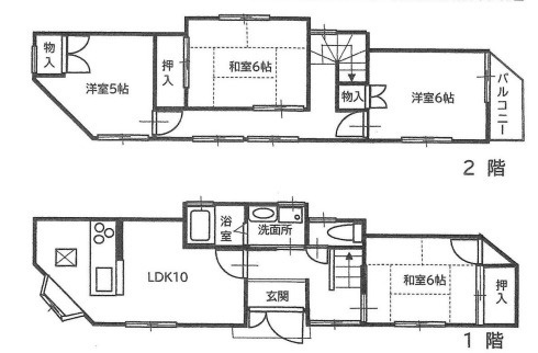 江井島一戸建貸家