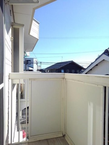 エルディム八面のバルコニー