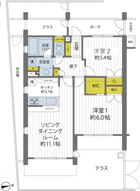 コスモ経堂リベディア