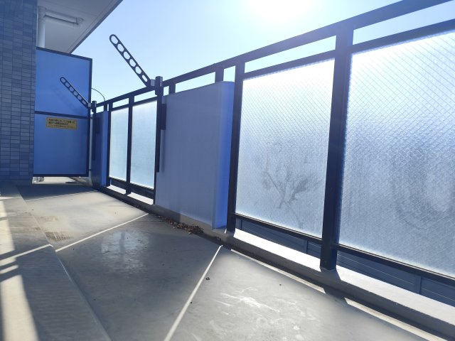 セザール第六赤塚公園のバルコニー