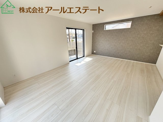 加古川市平岡町高畑　　新築戸建の居間・リビング