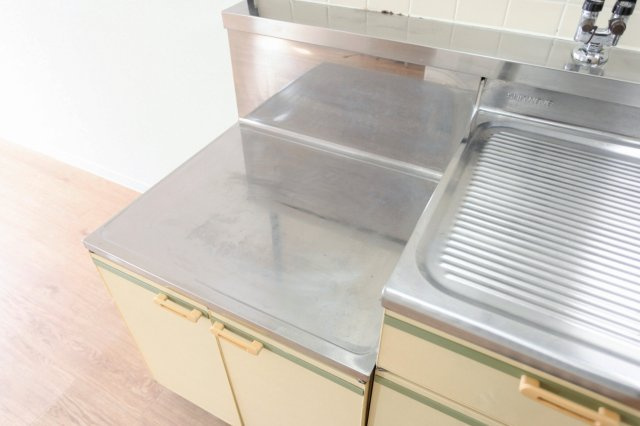 ダイナコート姪浜　3階のキッチン|別号室のものです。現状優先です。