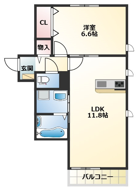 リヴィエールの間取り