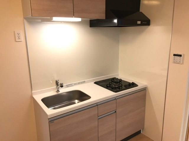 府中市是政３丁目のアパートのキッチン