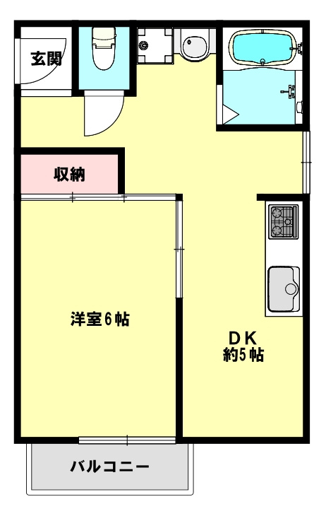 オレンジマンションの間取り
