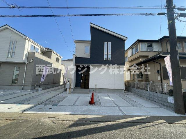 【仲介手数料無料】所沢市中富南４期全８棟５号棟　所沢市の新築なら西武ハウジングの前面道路含む現地写真