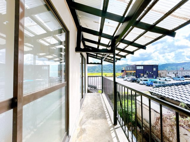 宇城市小川町河江　戸建てのバルコニー