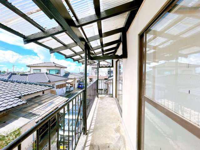 宇城市小川町河江　戸建てのバルコニー