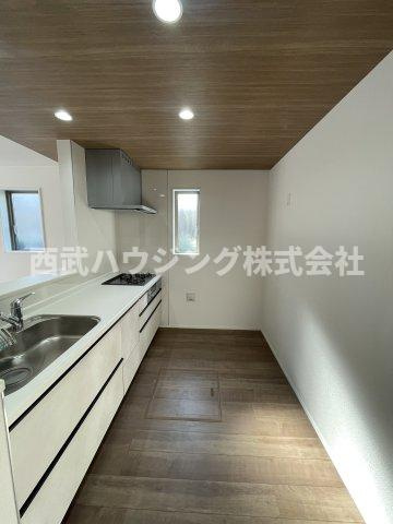 【仲介手数料無料】所沢市中富南４期全８棟６号棟　所沢市の新築なら西武ハウジングのキッチン