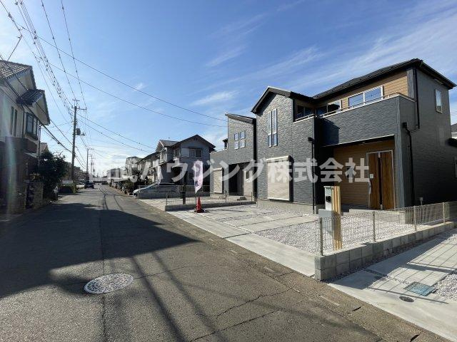 【仲介手数料無料】所沢市中富南４期全８棟６号棟　所沢市の新築なら西武ハウジングの前面道路含む現地写真