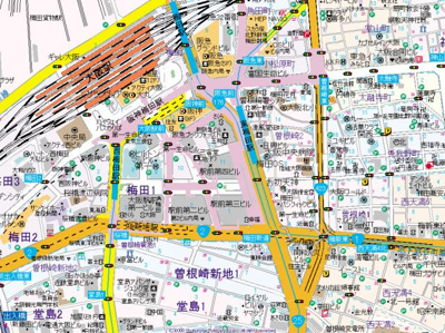 【地図】 | エステムプラザ梅田