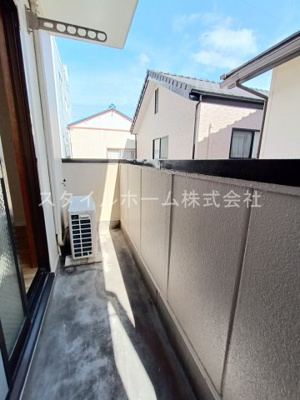 【バルコニー】 | ウイングコート東小田原B | イメージ写真です。