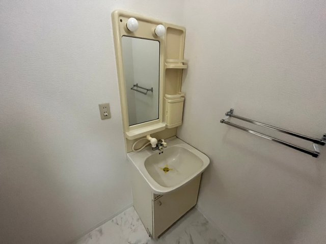 ハイツ赤坂B棟の独立洗面台