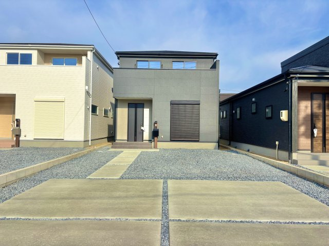 【仲介手数料無料／愛西市】愛西市諸桑町　リーブルガーデン　新築戸建　2号棟の外観