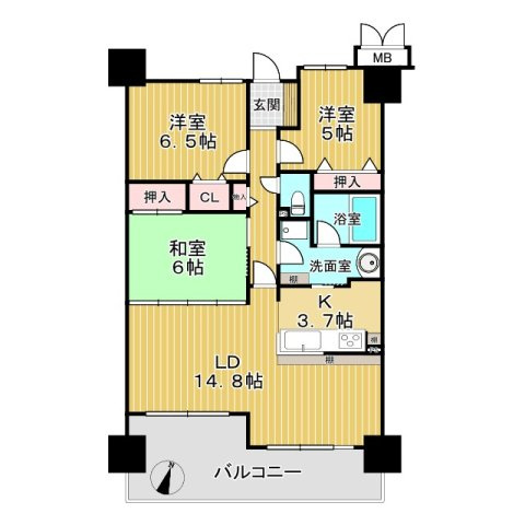 サンシティ貝塚五番館