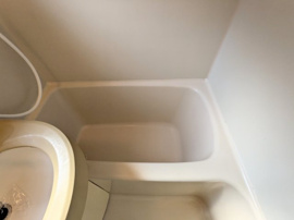 落ち着いた空間のお風呂です