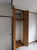 大きなスペースがあり、収納には困りません