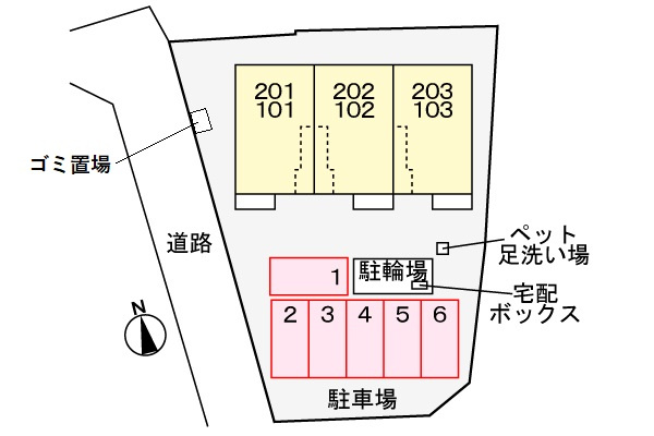 リベルタの区画図