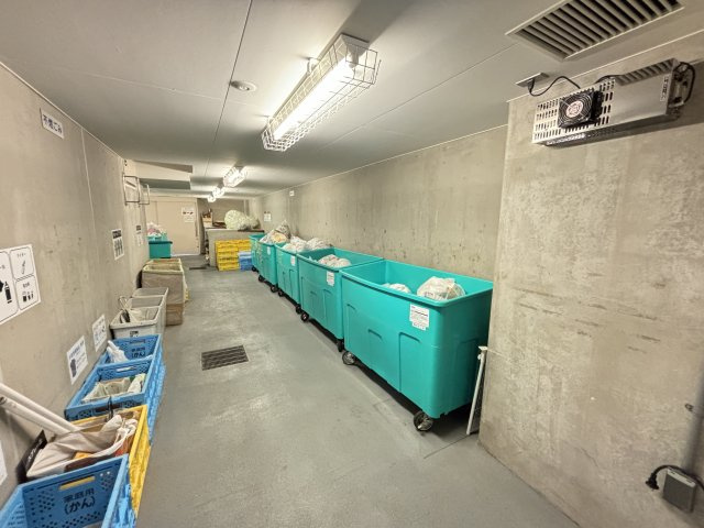 ゴミ置場　24時間ゴミ出し可能