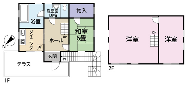 【間取り】 | 熱海市網代　戸建