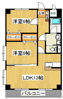 ガーデンアネックスの間取り