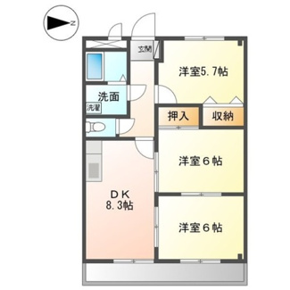 【間取り】 | ラヴァーズ　ペティオ