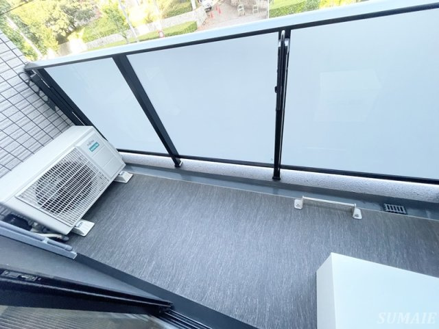 Ｄｅａｒ　ＷＡＮ　Ｃｏｕｒｔ　王子飛鳥山のバルコニー|広々としたバルコニーです